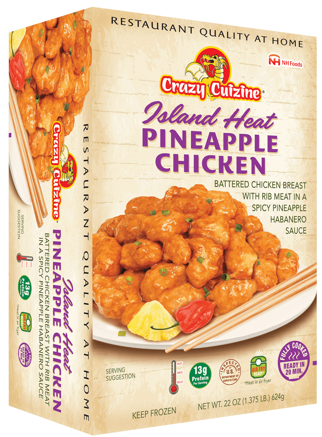 Island Heat Pineapple Chicken 22 oz.